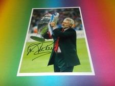 Paul Breitner Bayern Munich Cup Signed Autographed on 20x28 Photo