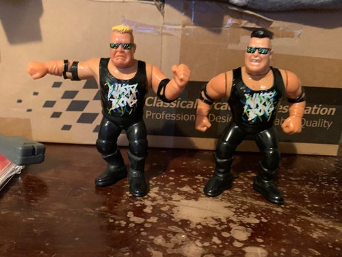Nasty Boys WWF WWE Hasbro Wrestling 1991 Titan Spo...