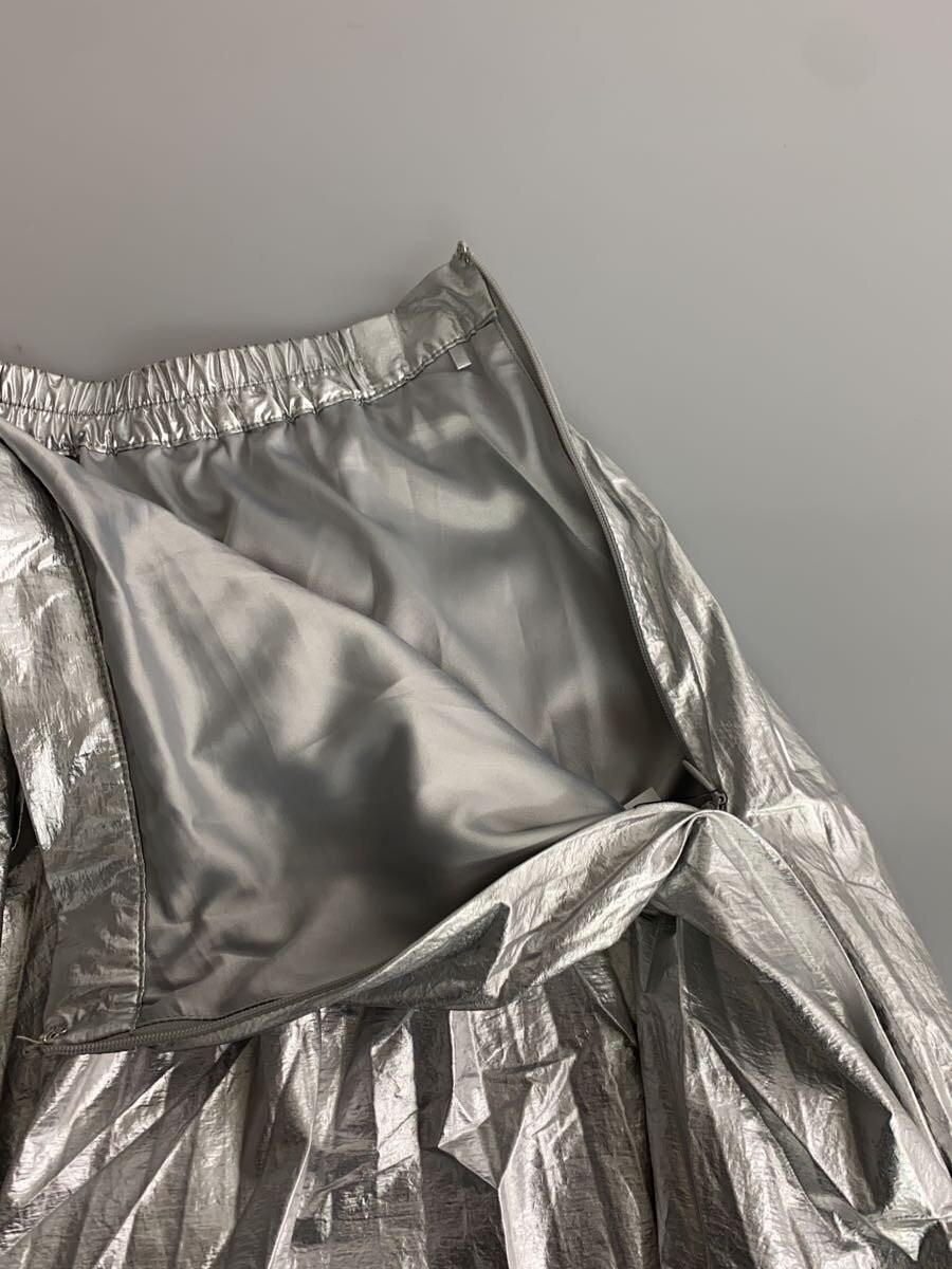 AMERI Long Skirt M Nylon SLV Solid 02220981620 Si… - image 3