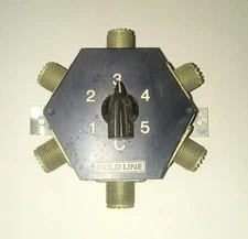 Gold Line Ham Radio Cable Switch