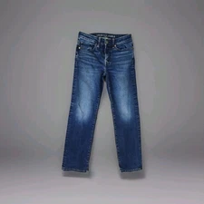 American Eagle Jeans Mens 28X30 Boot Cut Blue Straight Leg Blue Denim Pants EUC