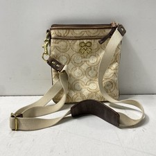 Borsa a tracolla Coach beige Audrey G1372-F54773