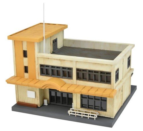 TOMYTEC 329268 Building Collection 123-2 Cerrado Civil Hall Diorama Suministros | Condition: Nuevo