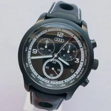 Audi Classic Motorsport Racing RS S Line Car Accessory Sport Chronograph Watch