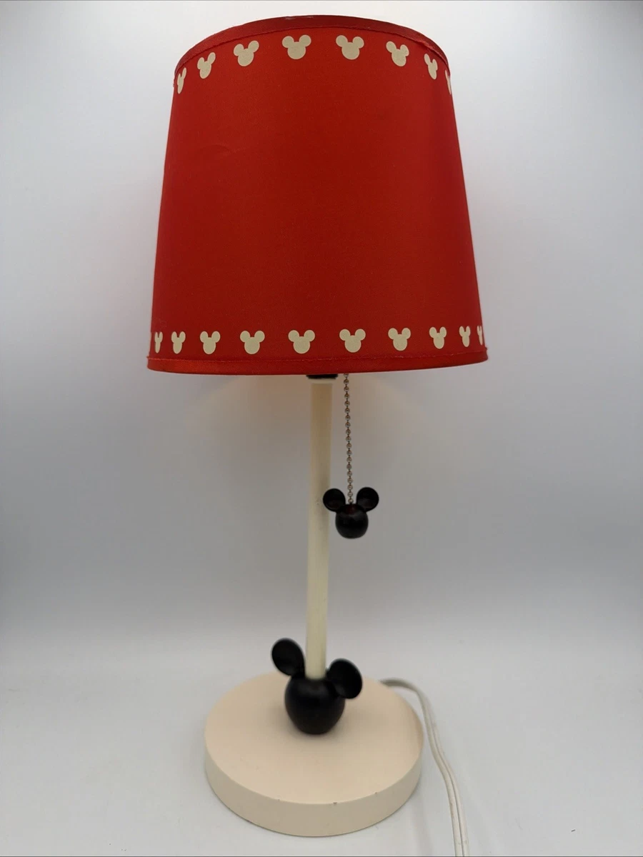 Mickey Mouse Desk Lamp In Disney Lamps (1968-Now) for sale | eBay