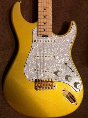 E-Gitarre Edwards E-Snapper to Eclipse Gold Takayoshi Ohmura