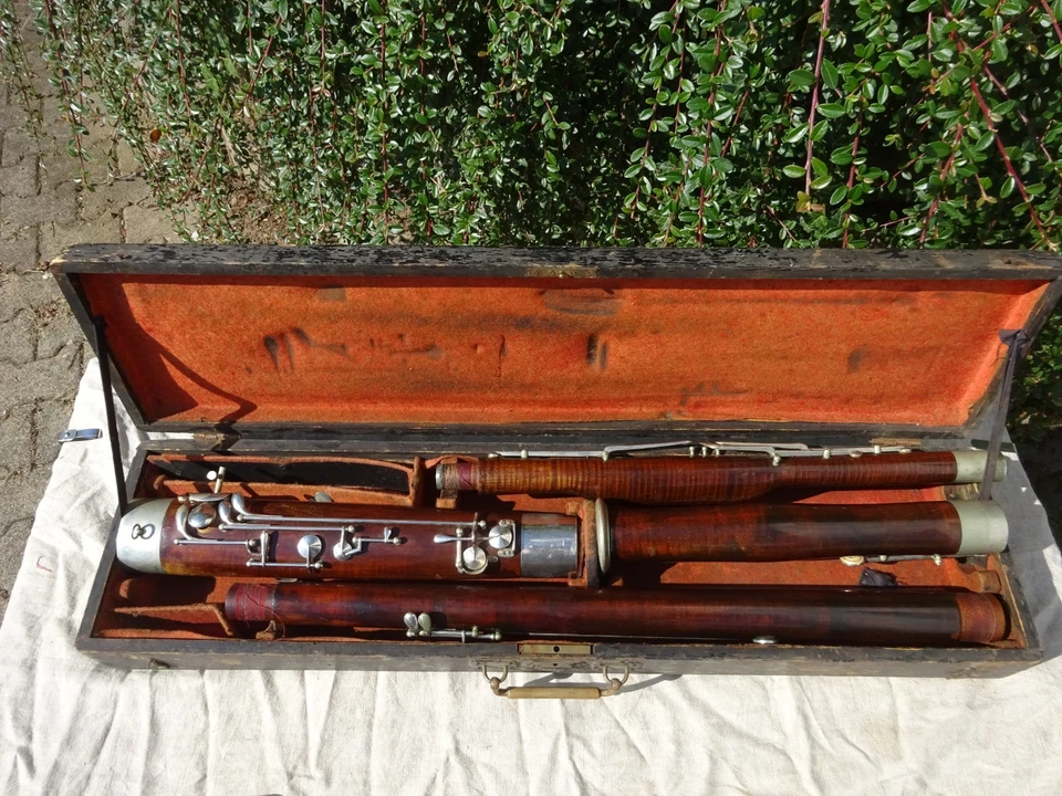 Fagot antiguo aprox. 134 cm - Imagen 3 de 4
