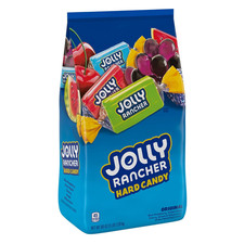 JOLLY RANCHER Assorted Fruit Flavored Hard Candy Bulk Bag, Halloween Candy, 5 Lb