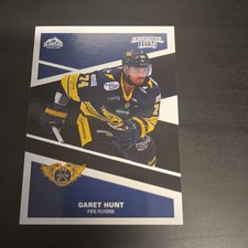 GARET HUNT EXCEPTIONAL HIT FIFE FLYERS 25/26 SERIES 1 HOCKEY CARD