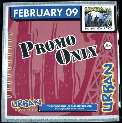 PROMO ONLY ''URBAN RADIO FEBRUARY 2009'' DJ PROMO CD COMPILATION SLIM THUG *NEW*
