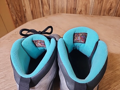 Jordan Retro 10 Lady of Liberty Statue grau schwarz blau Herrengröße 9,5 705178-045 - Bild 9 von 13