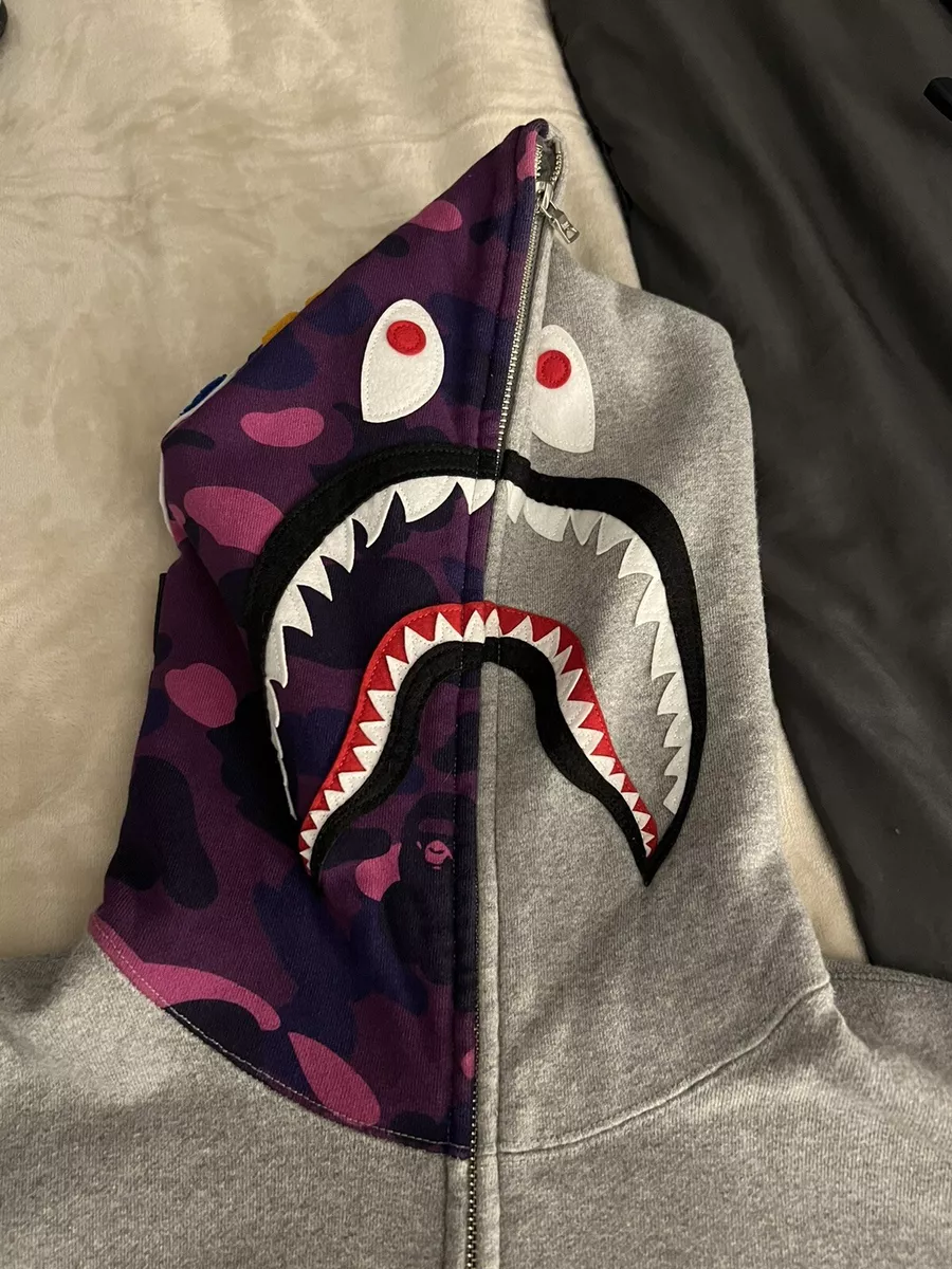 bape shark hoodie authentic