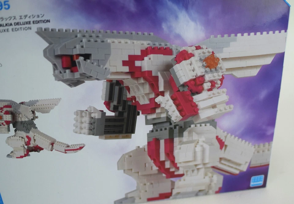 Nanoblock Pokemon Palkia DX Deluxe Edition Building Blocks Set Sealed Japan - Image 3 of 4