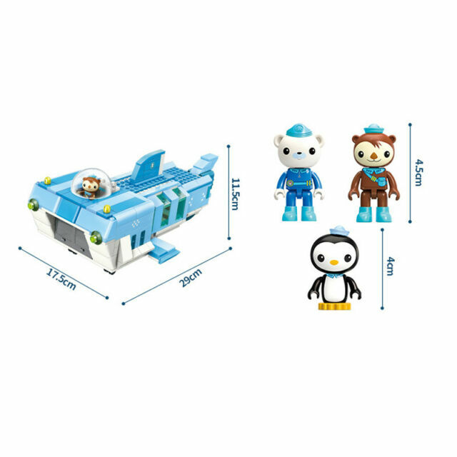 world unit g トップス for Age 6+ Octonauts Building Block GUP-X Rescue Vehicle