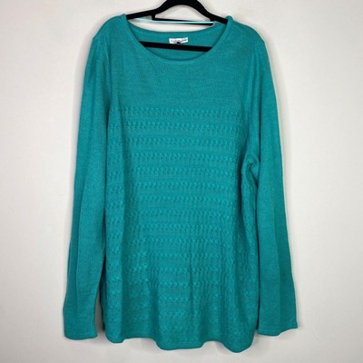 New Croft & Barrow Textured Knit Sweater Women's Size 2X