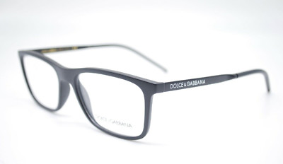 New Dolce & Gabbana Reading Glasses DG 5044 2525 55-17 Matte Black Frames Reader