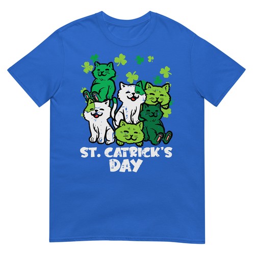 Maglietta St Patricks Catricks Day Gatti Saint Pattys donna ragazza bambino - Foto 11 di 18