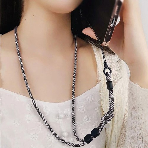 Hand-woven Neck Hanging Chain Detachable Dual-use Lanyard - Photo 6 sur 17