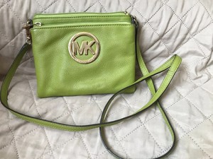 michael kors neon green bag