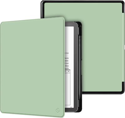 Slim Case for Kindle Scribe (2024/2022 Release) Folio Cover Built-in Pen Holder