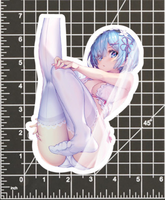 REM RE ZERO STICKER DECAL -Legs- Anime Re:Zero- 4 Different Sizes