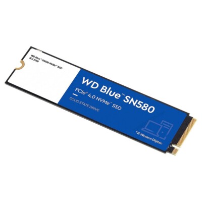 WD Blue SN580 500GB 1TB 2TB NVMe SSD M.2 2280 Internal Solid State