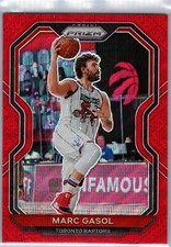 2020-21 Panini Prizm Marc Gasol Red Wave Prizm Parallel #206 NBA