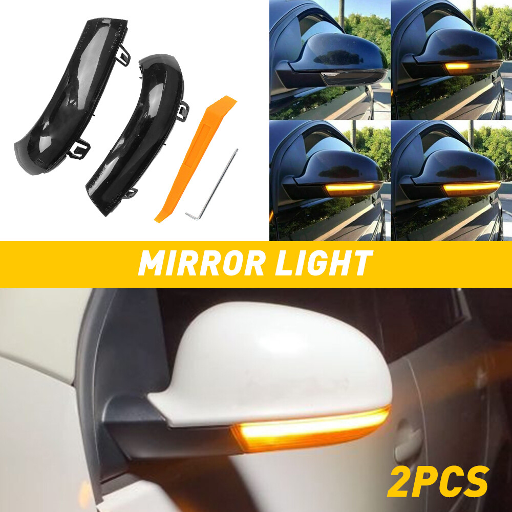 LED Turn Side Signal Light Mirror Dynamic For Jetta VW Golf 5 Passat MK5 B6 GTI