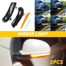 LED Turn Side Signal Light Mirror Dynamic For Jetta VW Golf 5 Passat MK5 B6 GTI