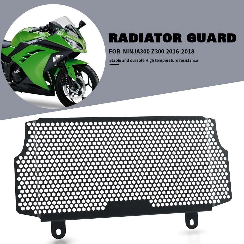 Motorcycle Radiator Grille Guard For Kawasaki Ninja 300 2016-2018 Z300  Ninja300
