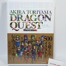Akira Toriyama 30th Anniversary Dragon Quest Illustrations Art Book 240P