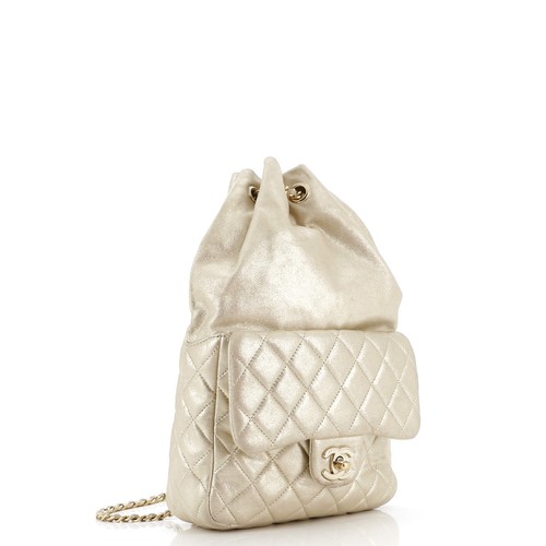 Chanel Backpack In Seoul Metallic Lambskin Small - Picture 2 of 8
