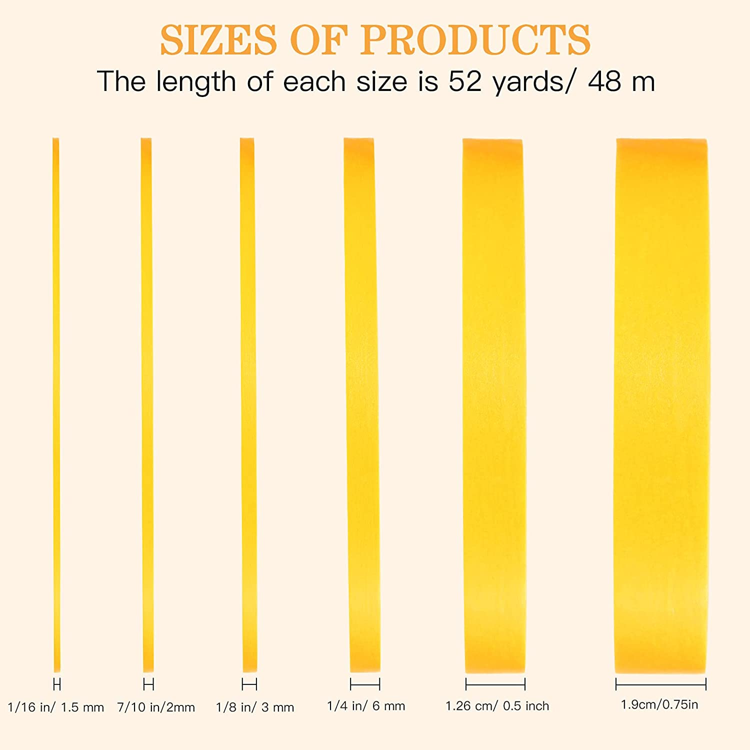 Pinstripe Tape Set for DIY Car Auto Paint Art (Yellow) eBay