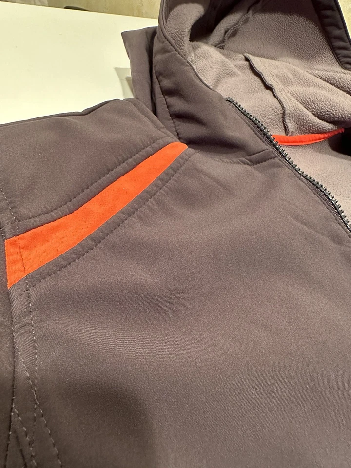 C9 Champion Jóvenes Niños Cremallera Completa Con Capucha Mediana Wt Chaqueta Gris Talla XL Foto 3 de 4