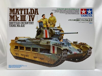 Tamiya 1/35 British Army Infantry Tank Matilda Mk.III / IV Plastic Model 35300