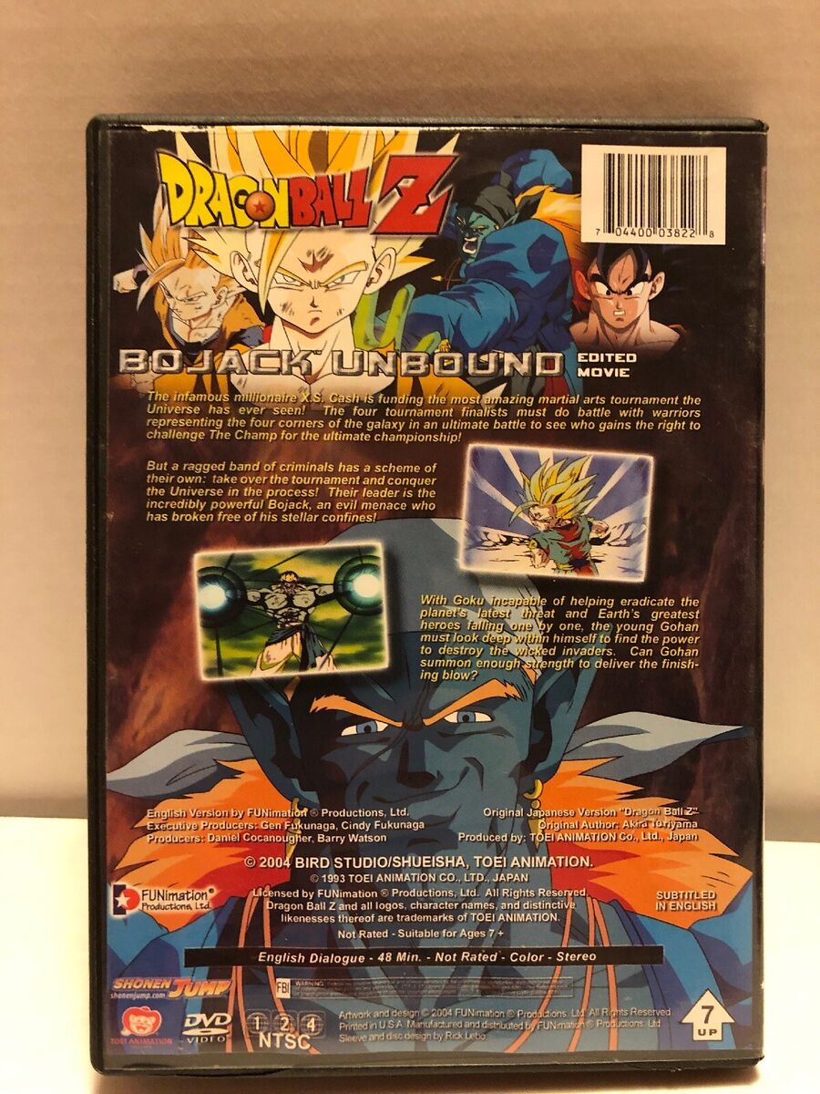 Dragon Ball Z Bojack Unbound DVD 704400038228| eBay Dragon Ball Z Bojack Unbound DVD 704400038228| eBay