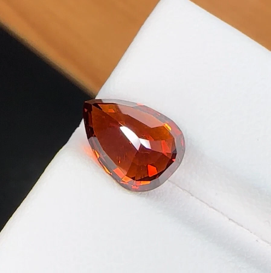 4.15ct Fierce Reddish Orange Spessartite Garnet | Natural from Namibia - Image 2 of 4