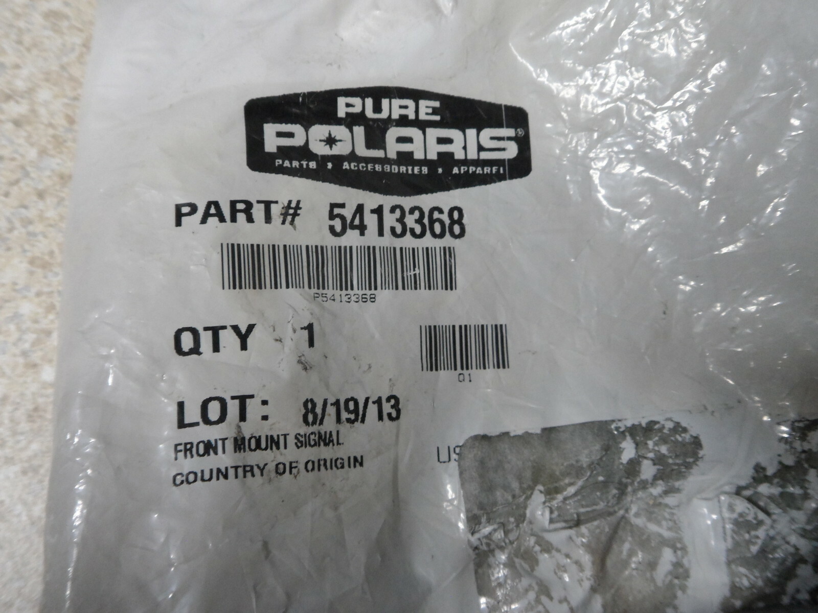 NOS OEM Polaris Front Signal Maunt 55mm 2004-2014 Victory Hammer 
