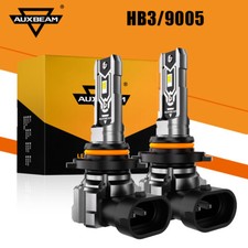 AUXBEAM HB3 9005 LED Headlight Globes 10000LM Bulbs For Honda CR-V 2006-2010