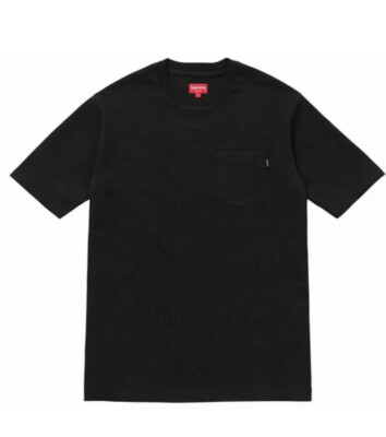 Supreme S/S Pocket Tee SS20 Black Sz M 