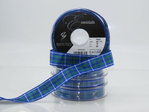 Berisfords Scottish Tartan Ribbon 25m Reel - Choice of 4 Widths and 17 Patterns - Picture 11 of 18