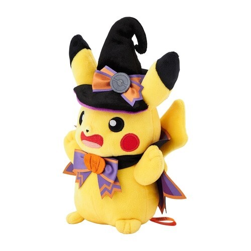 Pokémon Halloween Trick or trick Pikachu Plush Stuffed toy New w/gift bag Japan - Picture 7 of 9