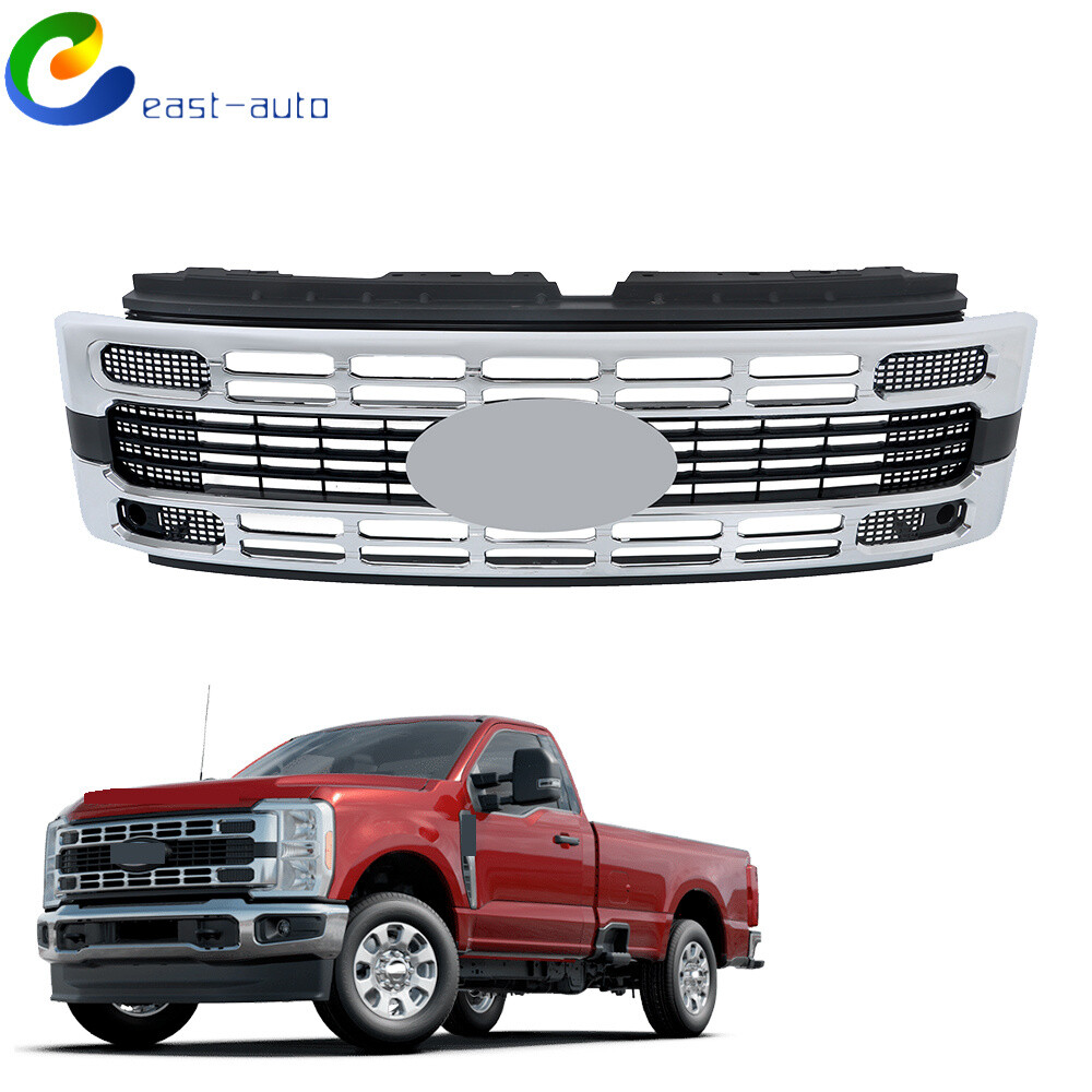For 23-24 F250 XL/XLT Honeycomb Style Front Upper Side Center Grille PC3Z8200BB