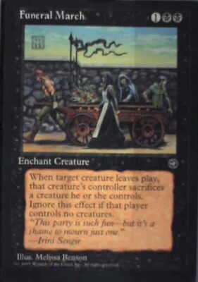 Funeral March - Homelands: #48, Magic: The Gathering Lp R199
