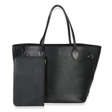 Louis Vuitton Black Epi Neverfull MM