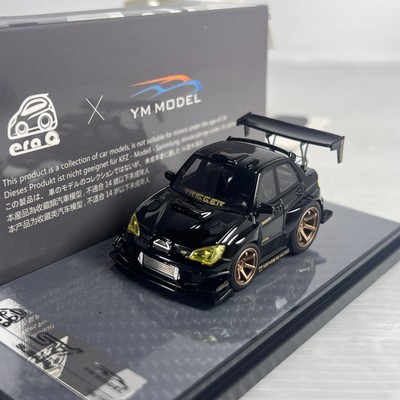 1/64 YM Model X Era Q Car Subaru WRX STi Black Q Car Ltd 499 pcs