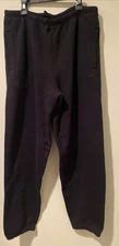 Skims Womens Cotton Fleece Classic Jogger Pant Onyx Medium Cozy Sweatpants NWT