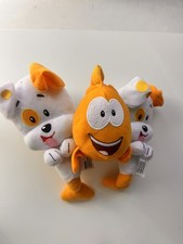 Nickelodeon Bubble Guppies Mr. Grouper  2 Bubble Puppy Plush Set