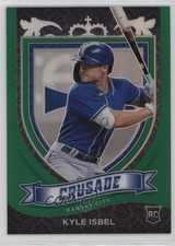 2021 Panini Chronicles Crusade Green Prizm 58/75 Kyle Isbel #24 1ij1