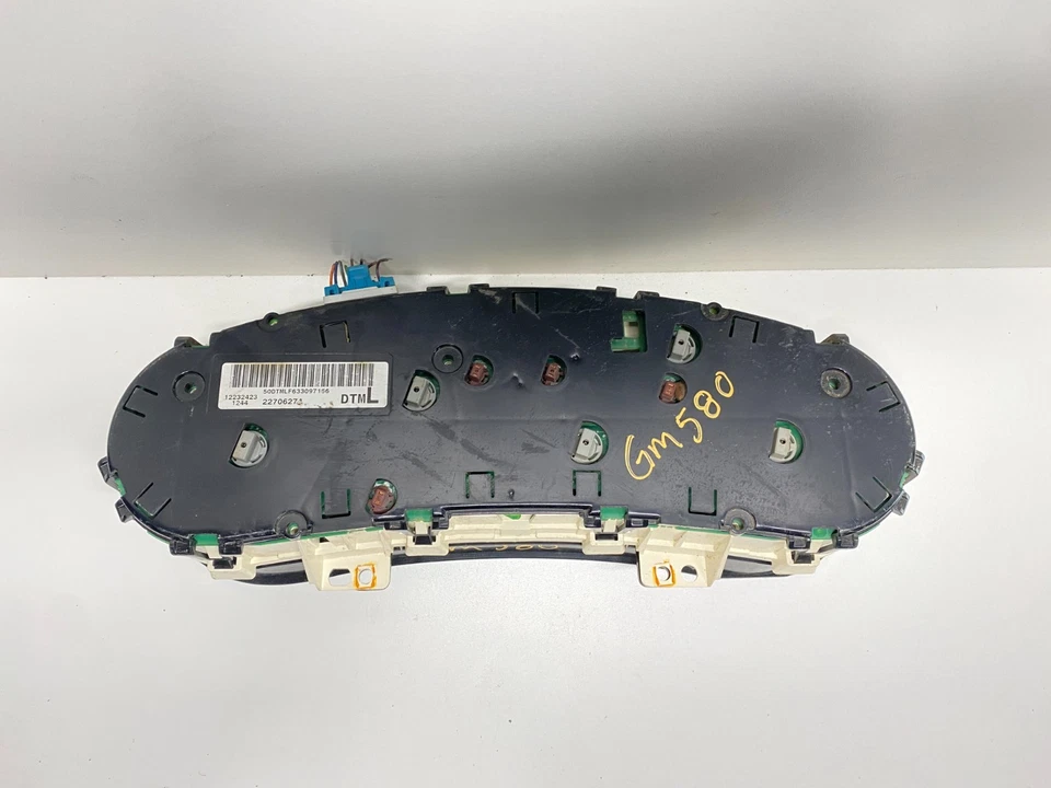 01-04 OLDSMOBILE ALERO INSTRUMENTO VELOCÍMETRO CLÚSTER MILLAS 157450 OEM, 22706274 Foto 4 de 4